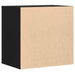 Dulap colț cu sertare negru 60x41x58 cm lemn prelucrat - WALTI WALTI