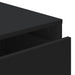Dulap colț cu sertare negru 60x41x58 cm lemn prelucrat - WALTI WALTI