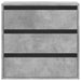 Dulap colț cu sertare gri beton 60x41x58 cm lemn prelucrat - WALTI WALTI