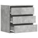 Dulap colț cu sertare gri beton 60x41x58 cm lemn prelucrat - WALTI WALTI
