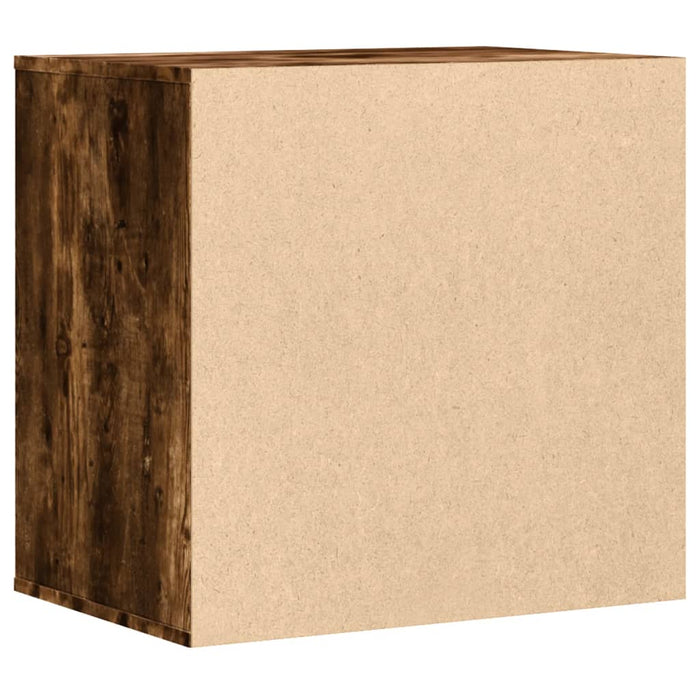 Dulap colț cu sertare stejar fumuriu 60x41x58 cm lemn prelucrat - WALTI WALTI