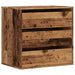 Dulap colț cu sertare lemn vechi 60x41x58 cm lemn prelucrat - WALTI WALTI