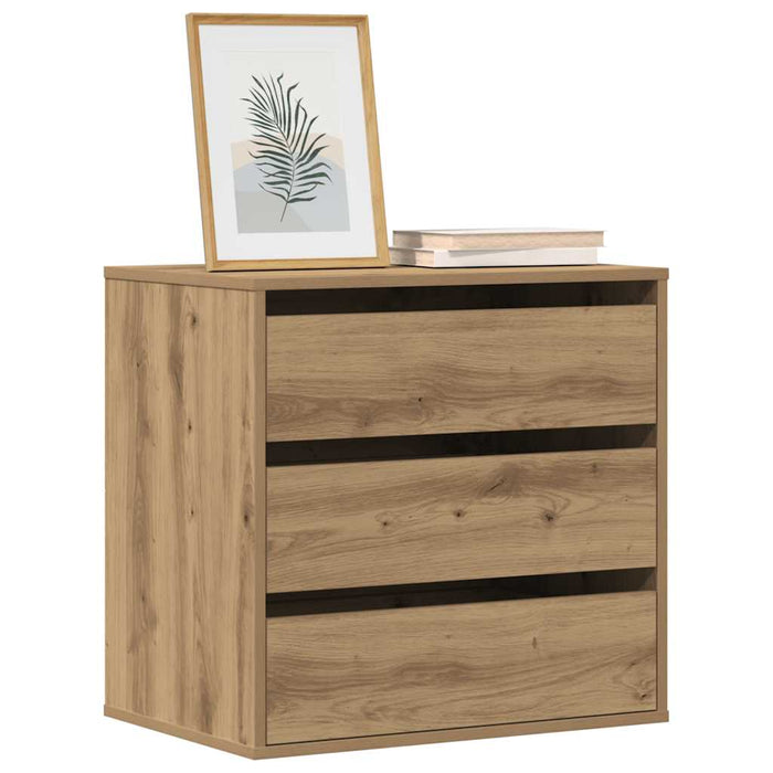 Dulap colț sertare stejar artizanal 60x41x58 cm lemn prelucrat - WALTI WALTI