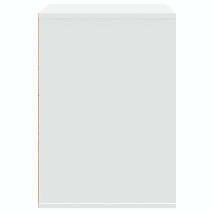Dulap colț cu sertare alb 80x41x58 cm lemn prelucrat - WALTI WALTI