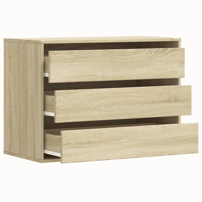 Dulap colț cu sertare stejar sonoma 80x41x58 cm lemn prelucrat - WALTI WALTI