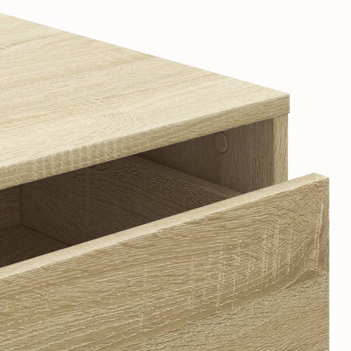 Dulap colț cu sertare stejar sonoma 80x41x58 cm lemn prelucrat - WALTI WALTI