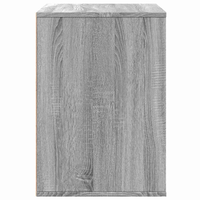Dulap colț cu sertare sonoma gri 80x41x58 cm lemn prelucrat - WALTI WALTI