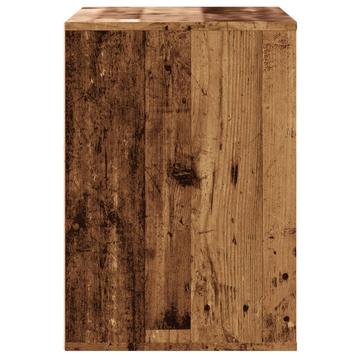 Dulap colț cu sertare lemn vechi 80x41x58 cm lemn prelucrat - WALTI WALTI