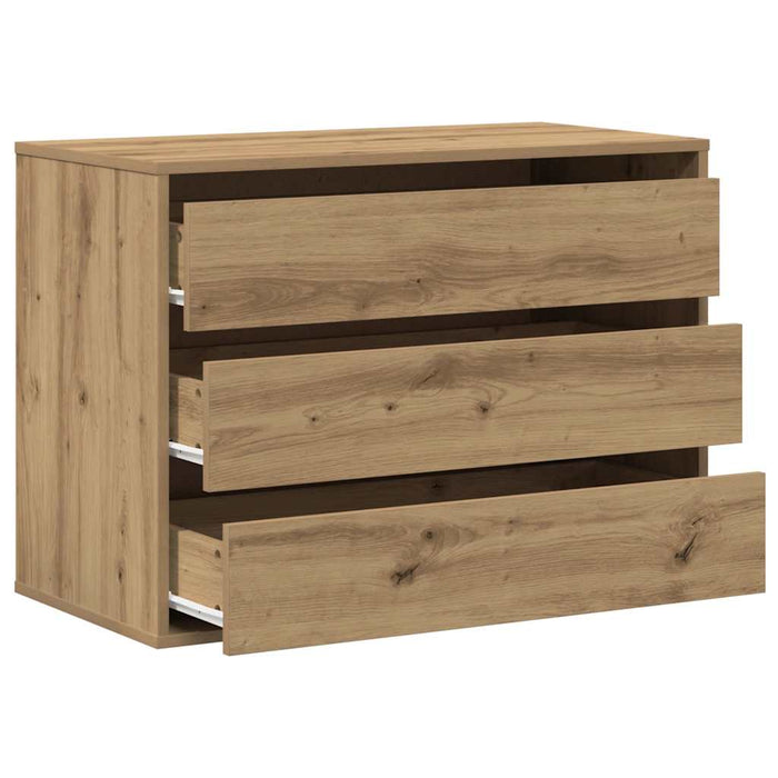 Dulap colț sertare stejar artizanal 80x41x58 cm lemn prelucrat - WALTI WALTI