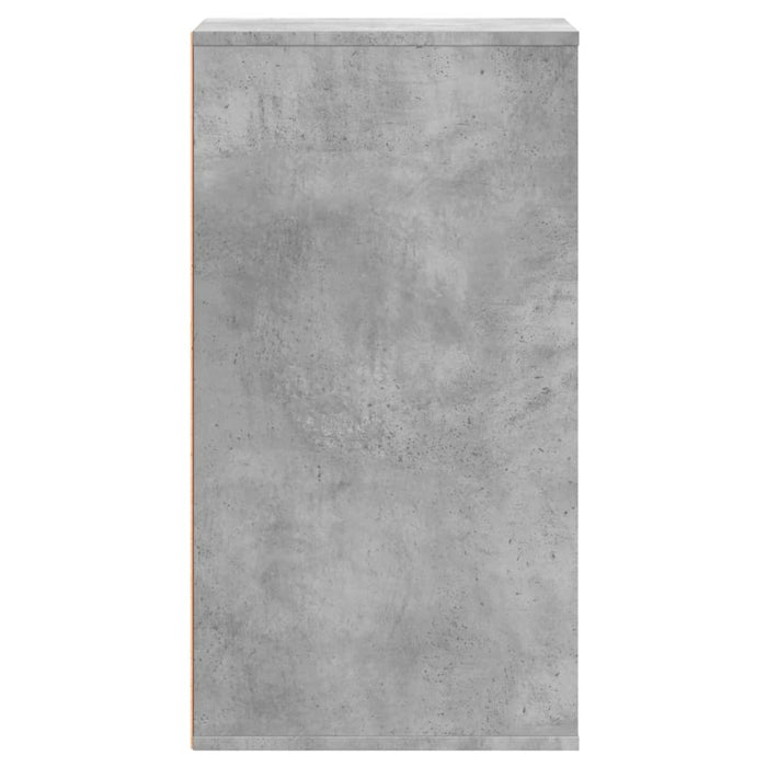 Dulap colț cu sertare gri beton 40x41x76 cm lemn prelucrat - WALTI WALTI