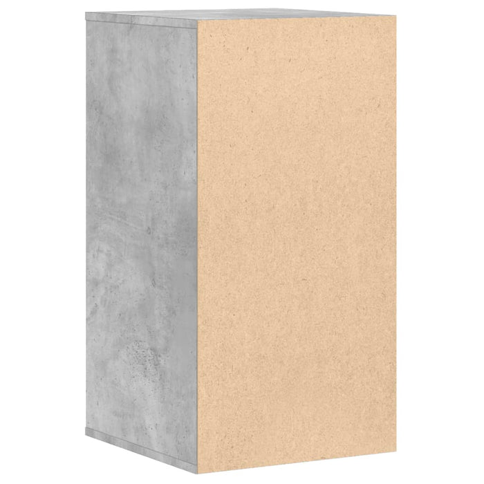 Dulap colț cu sertare gri beton 40x41x76 cm lemn prelucrat - WALTI WALTI