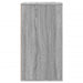 Dulap colț cu sertare sonoma gri 40x41x76 cm lemn prelucrat - WALTI WALTI