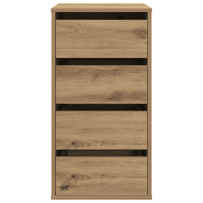 Dulap colț sertare stejar artizanal 40x41x76 cm lemn prelucrat - WALTI WALTI