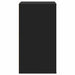 Dulap colț cu sertare negru 60x41x76 cm lemn prelucrat - WALTI WALTI