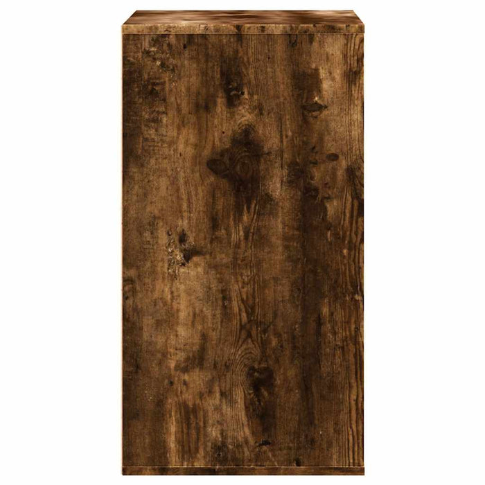 Dulap colț cu sertare stejar fumuriu 60x41x76 cm lemn prelucrat - WALTI WALTI
