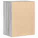 Dulap colț cu sertare sonoma gri 60x41x76 cm lemn prelucrat - WALTI WALTI