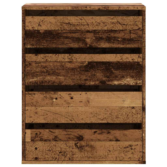 Dulap colț cu sertare lemn vechi 60x41x76 cm lemn prelucrat - WALTI WALTI