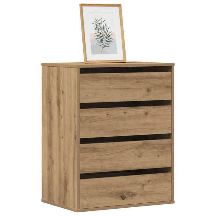 Dulap colț sertare stejar artizanal 60x41x76 cm lemn prelucrat - WALTI WALTI