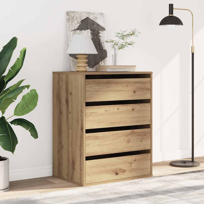 Dulap colț sertare stejar artizanal 60x41x76 cm lemn prelucrat - WALTI WALTI