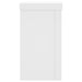 Suporturi de plante, 2 buc., alb, 10x10x18 cm, lemn prelucrat - WALTI WALTI