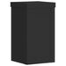 Suporturi de plante, 2 buc., negru, 10x10x18 cm, lemn prelucrat - WALTI WALTI