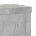 Suport de plante, 2 buc., gri beton, 10x10x18 cm lemn prelucrat - WALTI WALTI