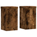 Suporturi de plante 2 buc. stejar fumuriu 10x10x18 cm lemn - WALTI WALTI
