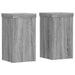 Suporturi de plante 2 buc. gri sonoma 10x10x18cm lemn prelucrat - WALTI WALTI