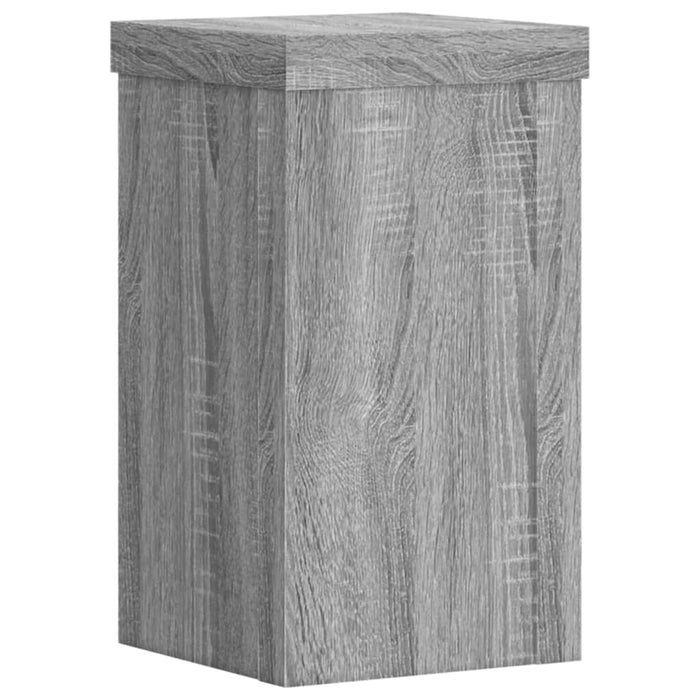 Suporturi de plante 2 buc. gri sonoma 10x10x18cm lemn prelucrat - WALTI WALTI
