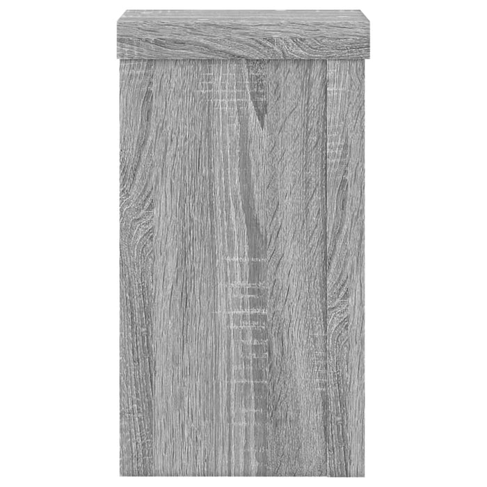 Suporturi de plante 2 buc. gri sonoma 10x10x18cm lemn prelucrat - WALTI WALTI