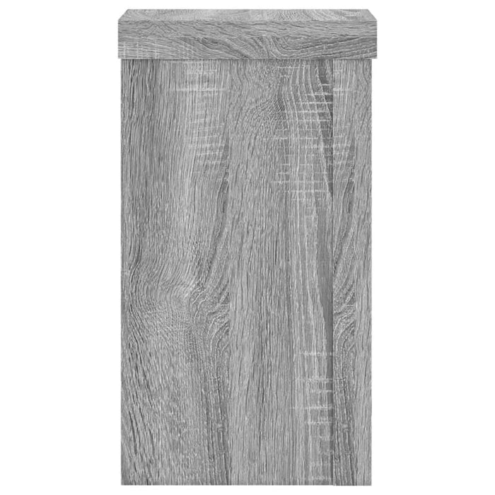 Suporturi de plante 2 buc. gri sonoma 10x10x18cm lemn prelucrat - WALTI WALTI