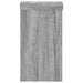 Suporturi de plante 2 buc. gri sonoma 10x10x18cm lemn prelucrat - WALTI WALTI