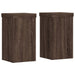 Suporturi de plante 2 buc. stejar maro 10x10x18cm lemn compozit - WALTI WALTI