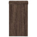 Suporturi de plante 2 buc. stejar maro 10x10x18cm lemn compozit - WALTI WALTI