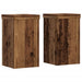 Suporturi de plante 2 buc lemn vechi 10x10x18 cm lemn prelucrat - WALTI WALTI