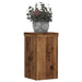 Suporturi de plante 2 buc lemn vechi 10x10x18 cm lemn prelucrat - WALTI WALTI