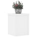 Suporturi de plante, 2 buc., alb, 15x15x20 cm, lemn prelucrat - WALTI WALTI