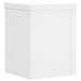 Suporturi de plante, 2 buc., alb, 15x15x20 cm, lemn prelucrat - WALTI WALTI