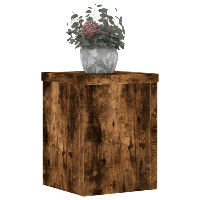 Suporturi de plante, 2 buc., stejar fumuriu, 15x15x20 cm - WALTI WALTI