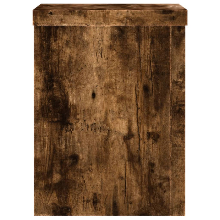 Suporturi de plante, 2 buc., stejar fumuriu, 15x15x20 cm - WALTI WALTI