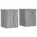 Suporturi de plante 2 buc. gri sonoma 15x15x20cm lemn prelucrat - WALTI WALTI