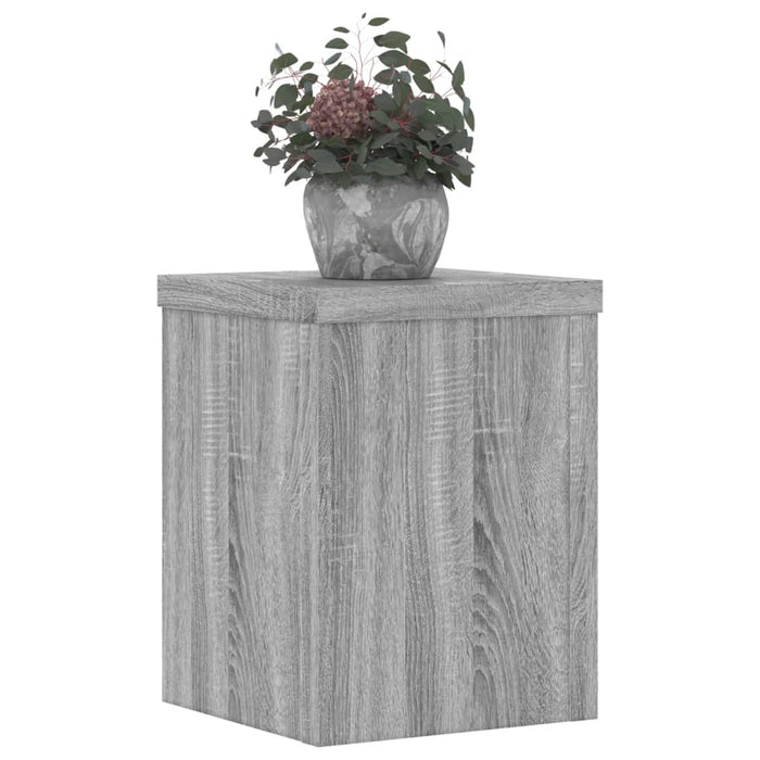 Suporturi de plante 2 buc. gri sonoma 15x15x20cm lemn prelucrat - WALTI WALTI