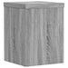 Suporturi de plante 2 buc. gri sonoma 15x15x20cm lemn prelucrat - WALTI WALTI