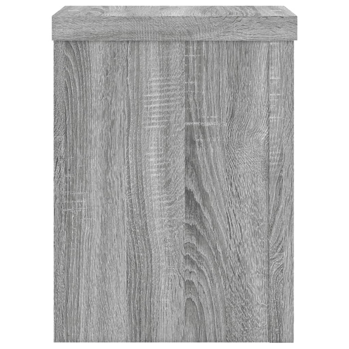 Suporturi de plante 2 buc. gri sonoma 15x15x20cm lemn prelucrat - WALTI WALTI
