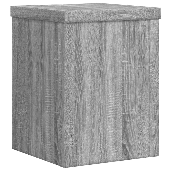 Suporturi de plante 2 buc. gri sonoma 15x15x20cm lemn prelucrat - WALTI WALTI