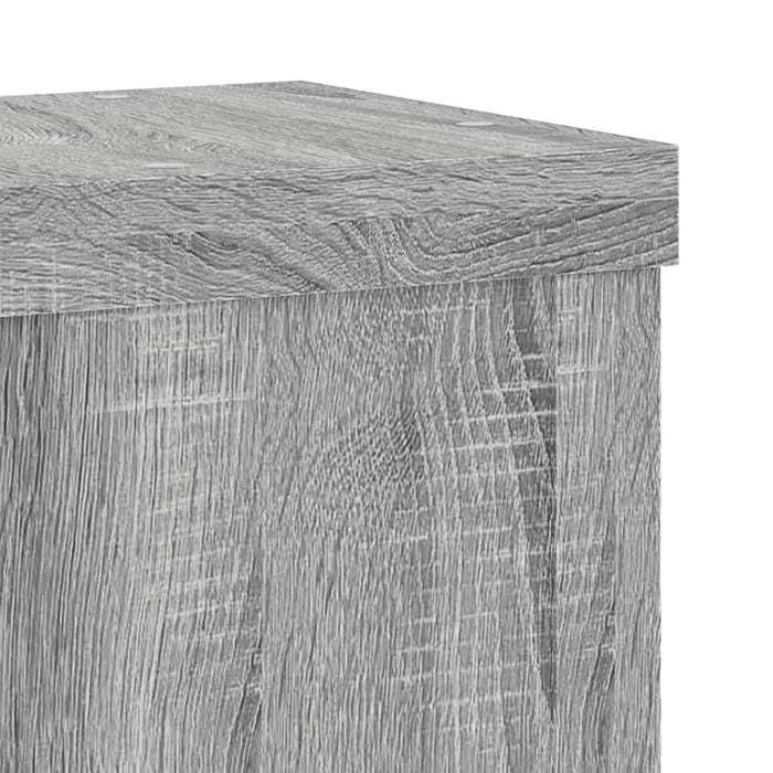 Suporturi de plante 2 buc. gri sonoma 15x15x20cm lemn prelucrat - WALTI WALTI
