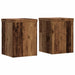 Suporturi de plante 2 buc. lemn vechi 15x15x20cm lemn prelucrat - WALTI WALTI