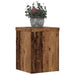 Suporturi de plante 2 buc. lemn vechi 15x15x20cm lemn prelucrat - WALTI WALTI