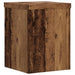 Suporturi de plante 2 buc. lemn vechi 15x15x20cm lemn prelucrat - WALTI WALTI