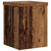 Suporturi de plante 2 buc. lemn vechi 15x15x20cm lemn prelucrat - WALTI WALTI